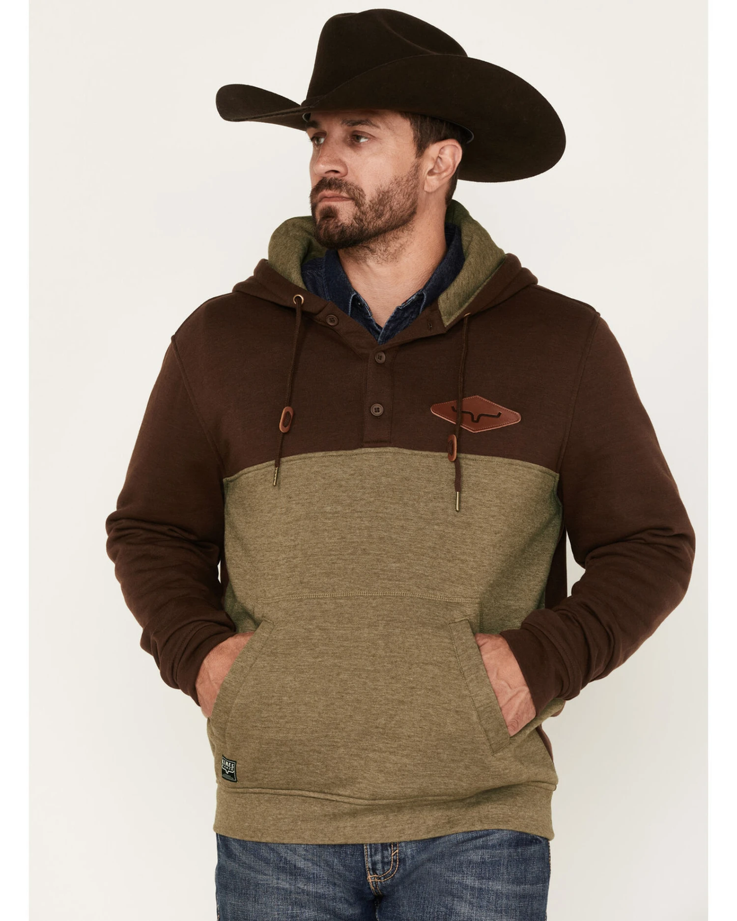 Kimes Ranch Men's Ogden 1/4 Button Hooded Pullover 3 Kimes Ranch Men's Ogden 1/4 Button Hooded Pullover