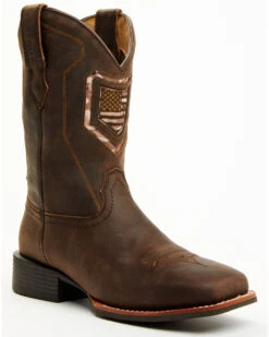 RANK 45 Men's Chief Western Performance Boots - Broad Square Toe 11 RANK 45 Men's Chief Western Performance Boots - Broad Square Toe -Western Cowboy Equipment Store 2000377756 200 P1