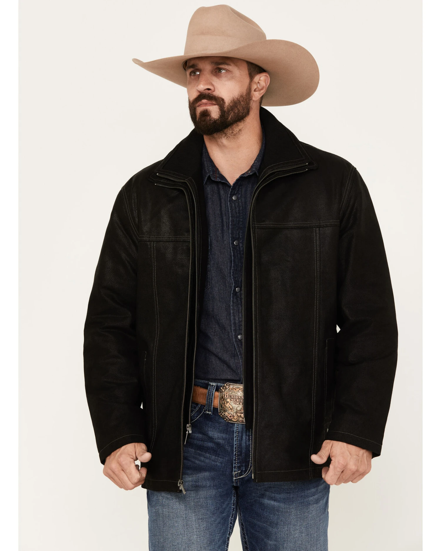 Scully Men's Suede Double Collar Jacket 3 Scully Men's Suede Double Collar Jacket