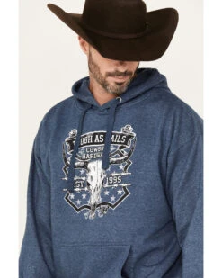 Cowboy Hardware Men's Tough As Nails Skull Graphic Hooded Sweatshirt 8 Cowboy Hardware Men's Tough As Nails Skull Graphic Hooded Sweatshirt -Western Cowboy Equipment Store 2000378838 400 P3