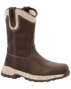 Georgia Boot Georgia Women's Eagle Trail Waterproof Pull On Work Boots - Alloy Toe 14 Georgia Boot Georgia Women's Eagle Trail Waterproof Pull On Work Boots - Alloy Toe -Western Cowboy Equipment Store 2000379129 200 P1