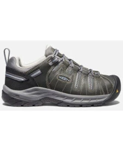 Keen Men's Flint II Soft Toe Lace-Up Water Repellent Work Sneaker