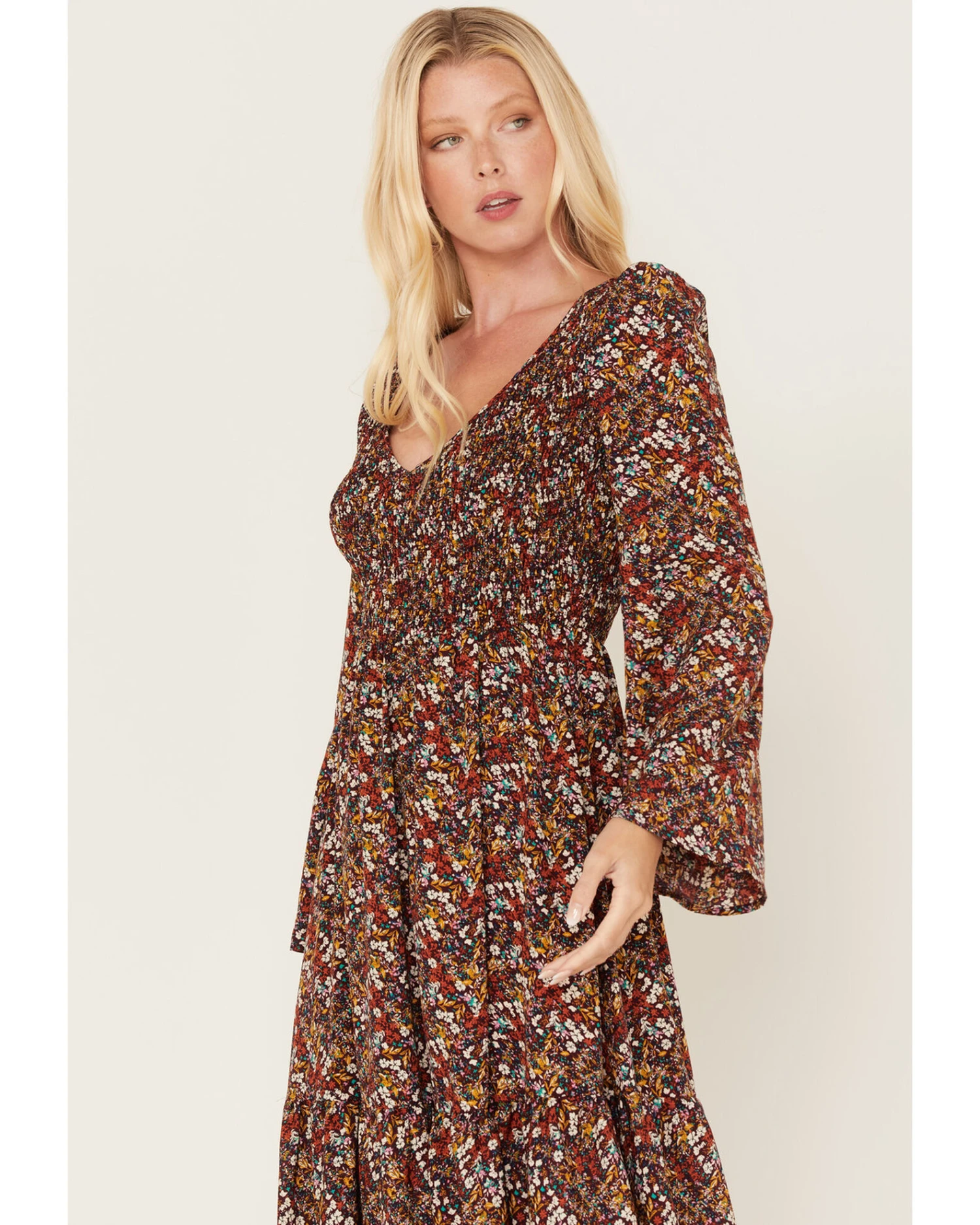 Molly Bracken Women's Hillary Floral Print Maxi Dress 4 Molly Bracken Women's Hillary Floral Print Maxi Dress - Image 2