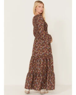 Molly Bracken Women's Hillary Floral Print Maxi Dress 9 Molly Bracken Women's Hillary Floral Print Maxi Dress -Western Cowboy Equipment Store 2000379475 601 P4