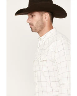 Blue Ranchwear Men's Twill Long Sleeve Pearl Snap Work Shirt 9 Blue Ranchwear Men's Twill Long Sleeve Pearl Snap Work Shirt -Western Cowboy Equipment Store 2000380505 103 P2