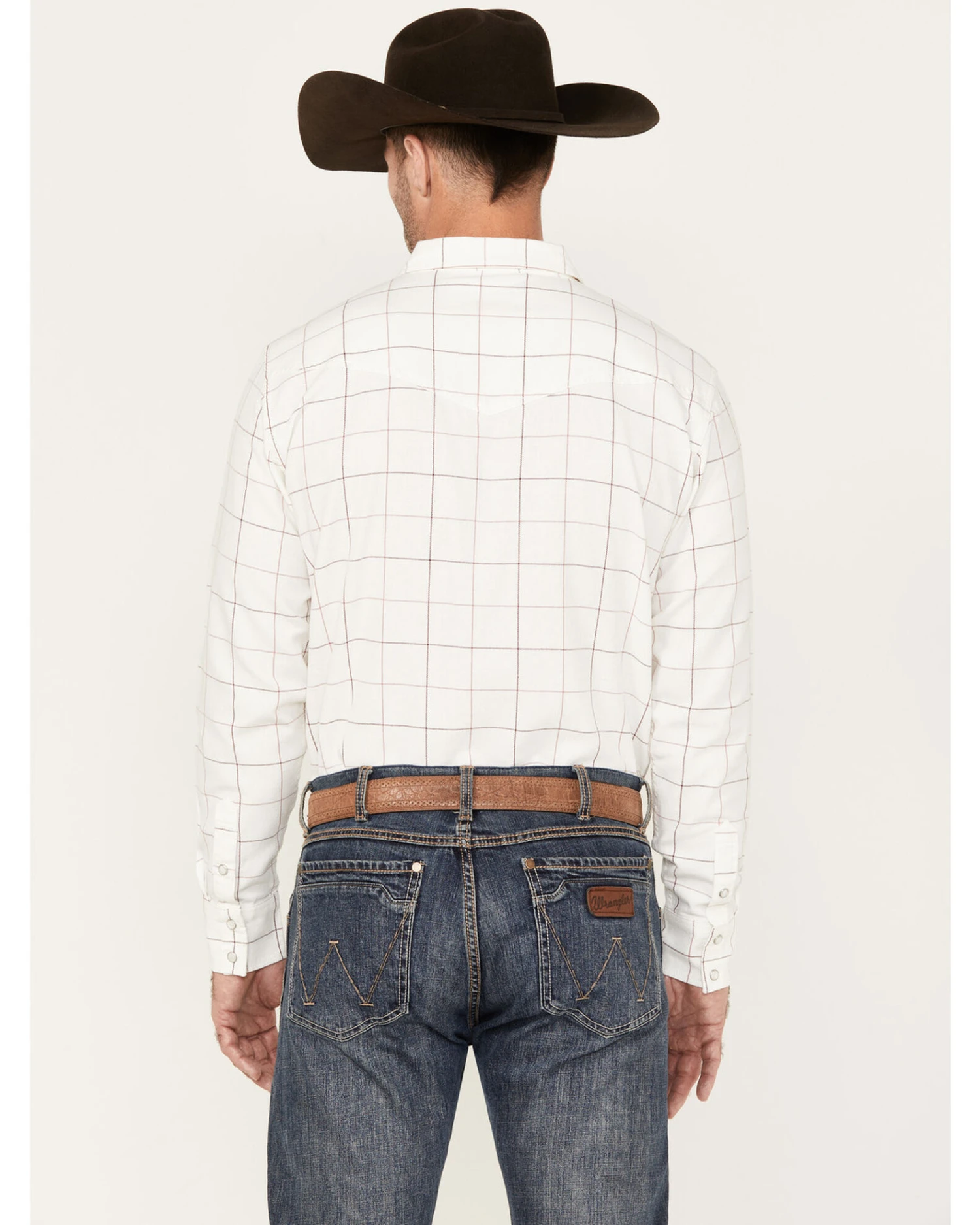 Blue Ranchwear Men's Twill Long Sleeve Pearl Snap Work Shirt 4 Blue Ranchwear Men's Twill Long Sleeve Pearl Snap Work Shirt - Image 2