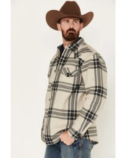 Cody James Men's Tavern Large Plaid Bonded Long Sleeve Button Down Flannel Jacket -Western Cowboy Equipment Store 2000380583 110 P2