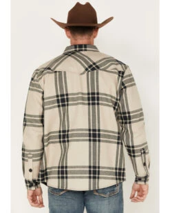 Cody James Men's Tavern Large Plaid Bonded Long Sleeve Button Down Flannel Jacket -Western Cowboy Equipment Store 2000380583 110 P4