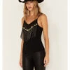 Idyllwind Women's Powell Sequin Fringe Cami 2 Idyllwind Women's Powell Sequin Fringe Cami -Western Cowboy Equipment Store 2000380701 001 P1