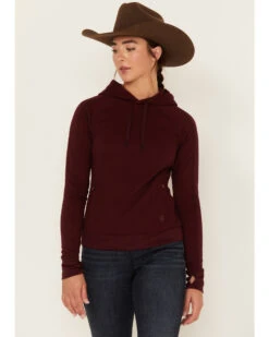 RANK 45 Women's Technical Waffle Knit Hooded Top 8 RANK 45 Women's Technical Waffle Knit Hooded Top -Western Cowboy Equipment Store 2000380740 640 P1