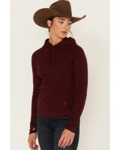 RANK 45 Women's Technical Waffle Knit Hooded Top 7 RANK 45 Women's Technical Waffle Knit Hooded Top -Western Cowboy Equipment Store 2000380740 640 P2