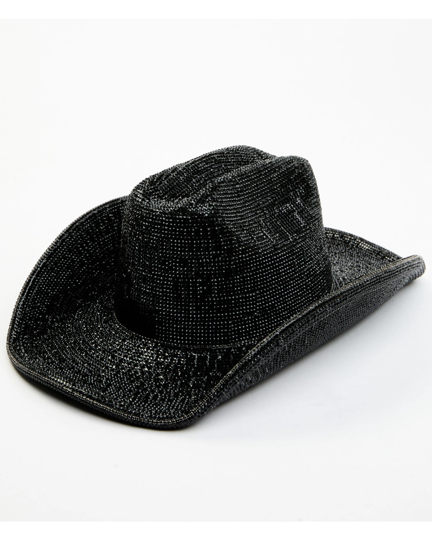 Wonderwest Women's Black Rhinestone Western Hat 5 Wonderwest Women's Black Rhinestone Western Hat - Image 3