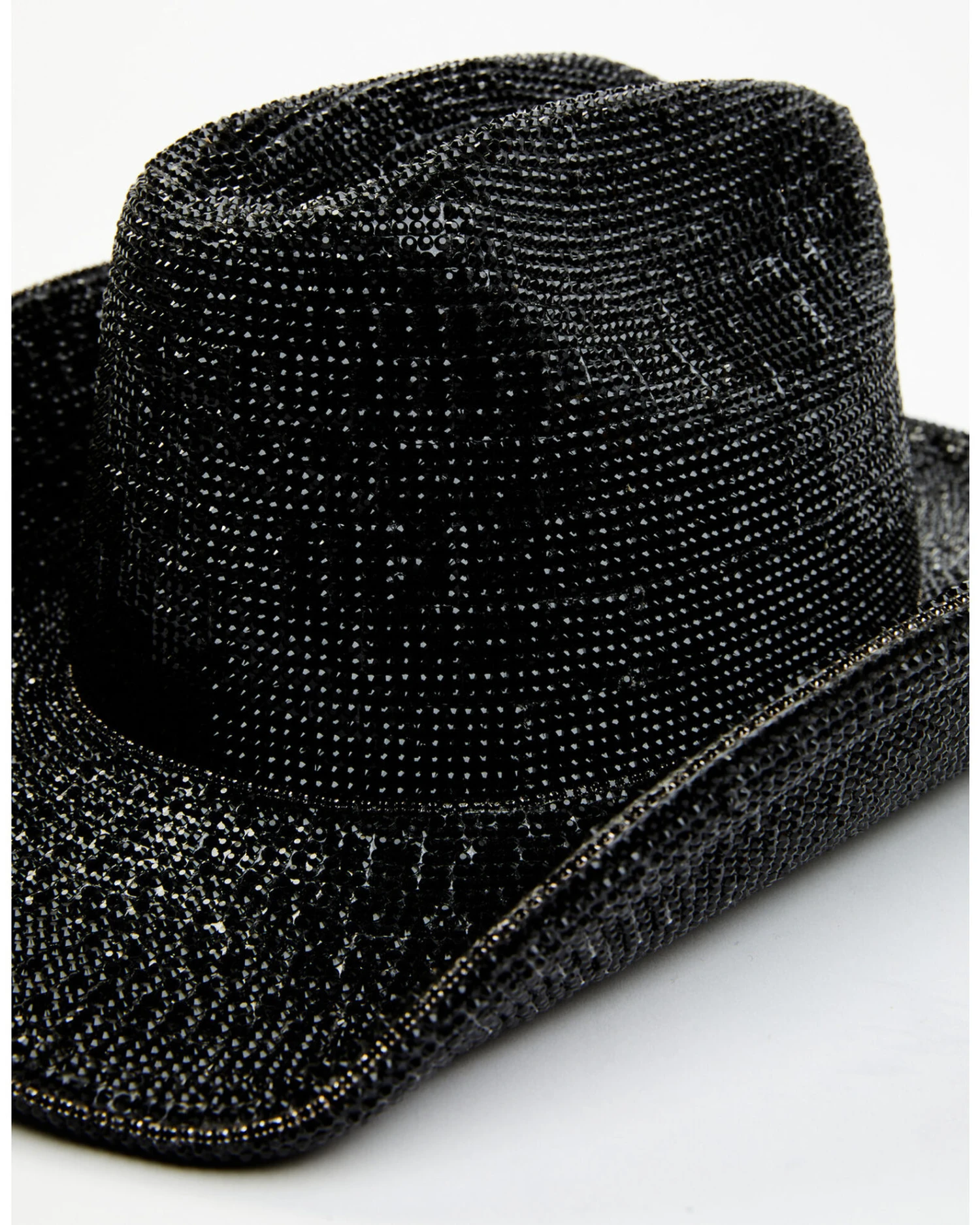 Wonderwest Women's Black Rhinestone Western Hat 4 Wonderwest Women's Black Rhinestone Western Hat - Image 2