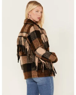 Idyllwind Women's Maryville Plaid Print Fringe Jacket 7 Idyllwind Women's Maryville Plaid Print Fringe Jacket -Western Cowboy Equipment Store 2000381480 200 P4