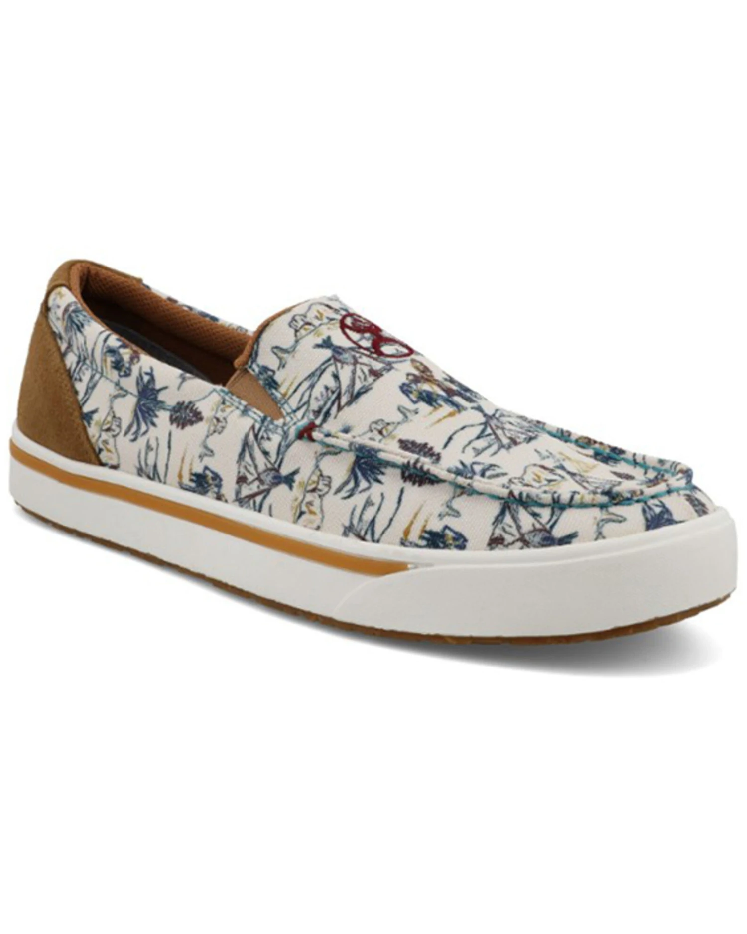 Twisted X Men's Hooey® Slip-On Loper Shoe - Moc Toe 7 Twisted X Men's Hooey® Slip-On Loper Shoe - Moc Toe - Image 5