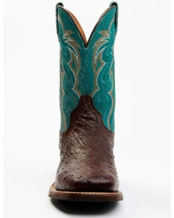 Dan Post Men's Exotic Full-Quill Ostrich Western Boots - Broad Square Toe 13 Dan Post Men's Exotic Full-Quill Ostrich Western Boots - Broad Square Toe -Western Cowboy Equipment Store 2000381740 220 P4