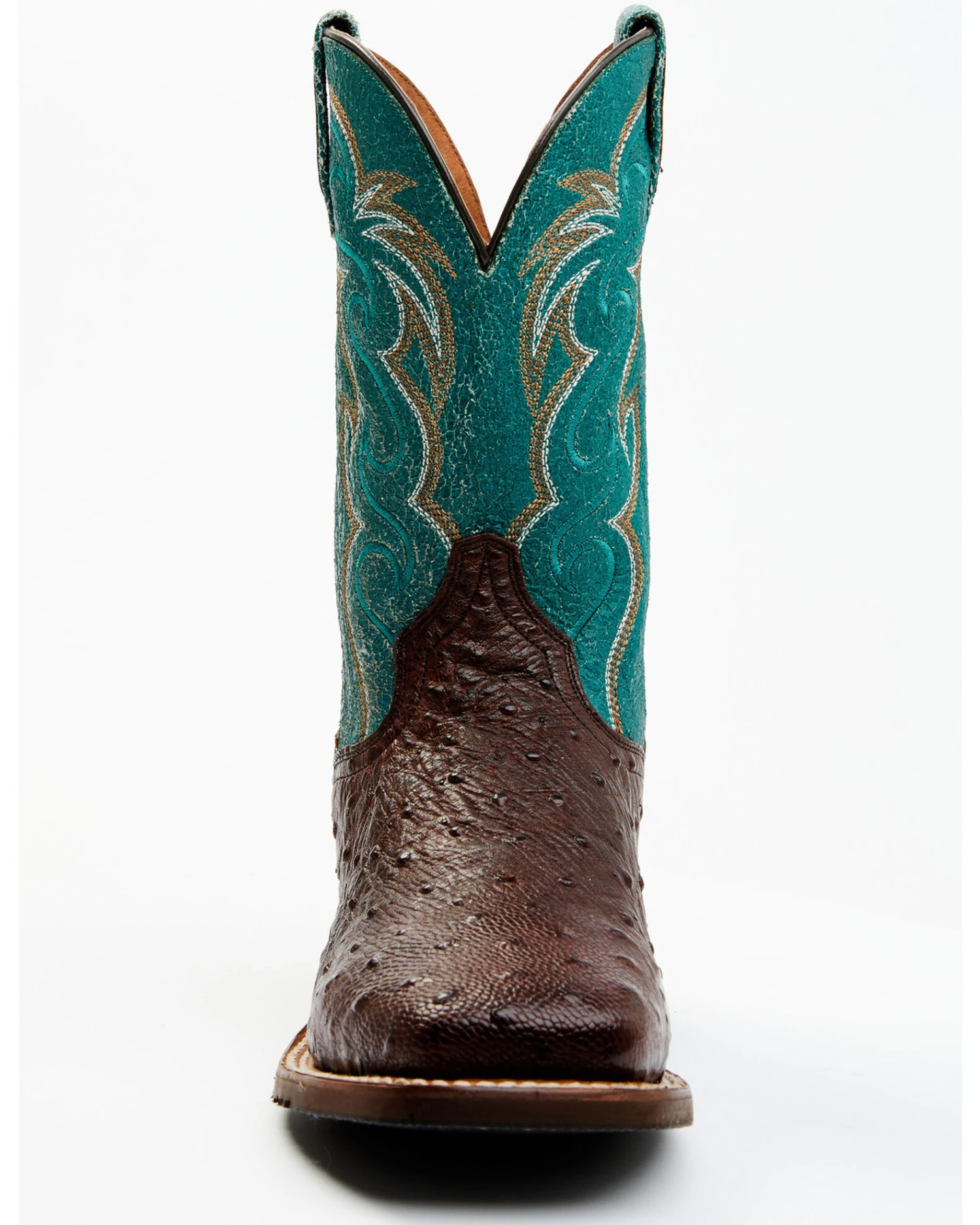 Dan Post Men's Exotic Full-Quill Ostrich Western Boots - Broad Square Toe 7 Dan Post Men's Exotic Full-Quill Ostrich Western Boots - Broad Square Toe - Image 5