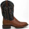 Dan Post Men's 11" Bay Apache Hand Quill Ostrich Exotic Western Boots - Broad Square Toe 1 Dan Post Men's 11" Bay Apache Hand Quill Ostrich Exotic Western Boots - Broad Square Toe -Western Cowboy Equipment Store 2000381789 201 P2