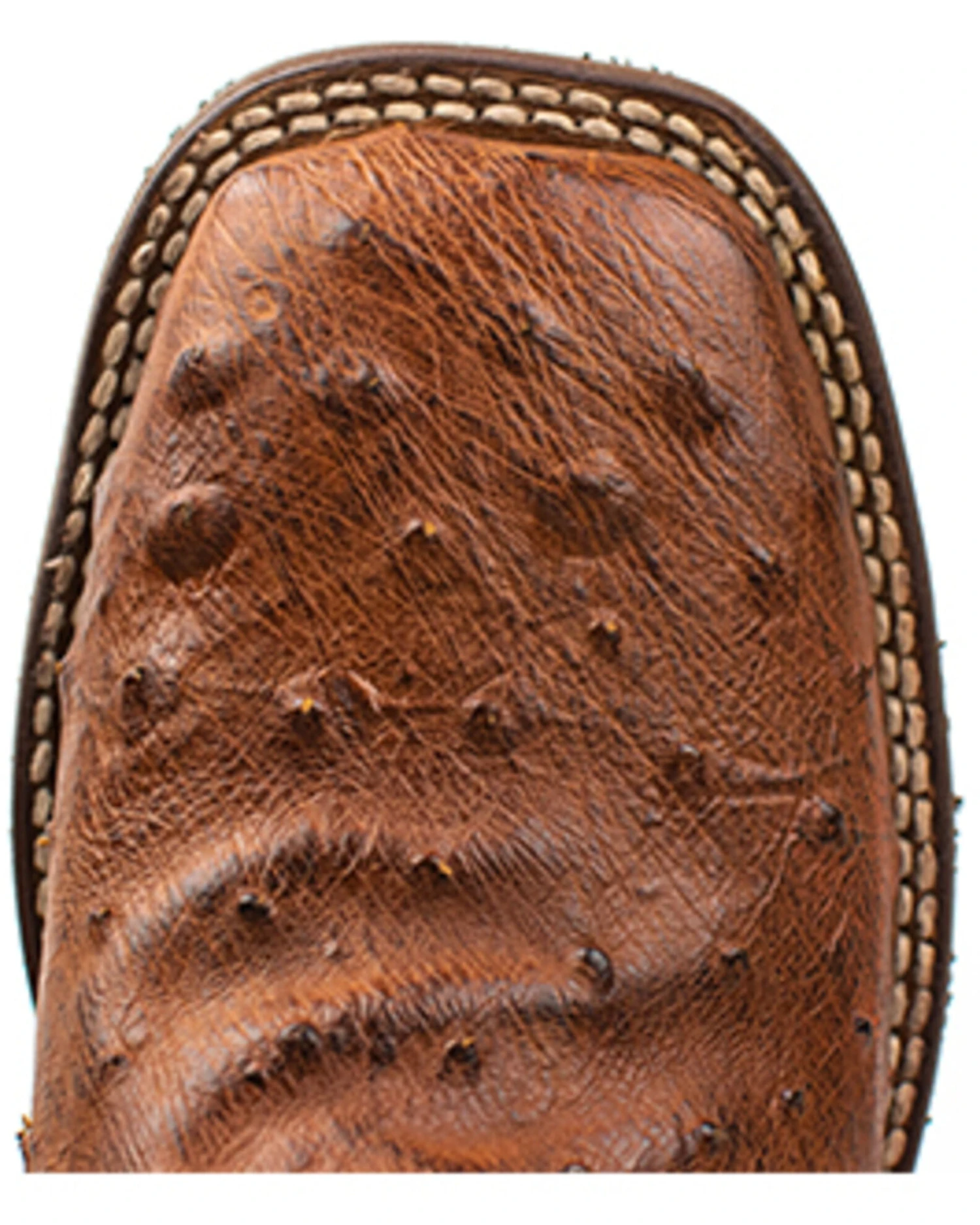 Dan Post Men's 11" Bay Apache Hand Quill Ostrich Exotic Western Boots - Broad Square Toe 6 Dan Post Men's 11" Bay Apache Hand Quill Ostrich Exotic Western Boots - Broad Square Toe - Image 4