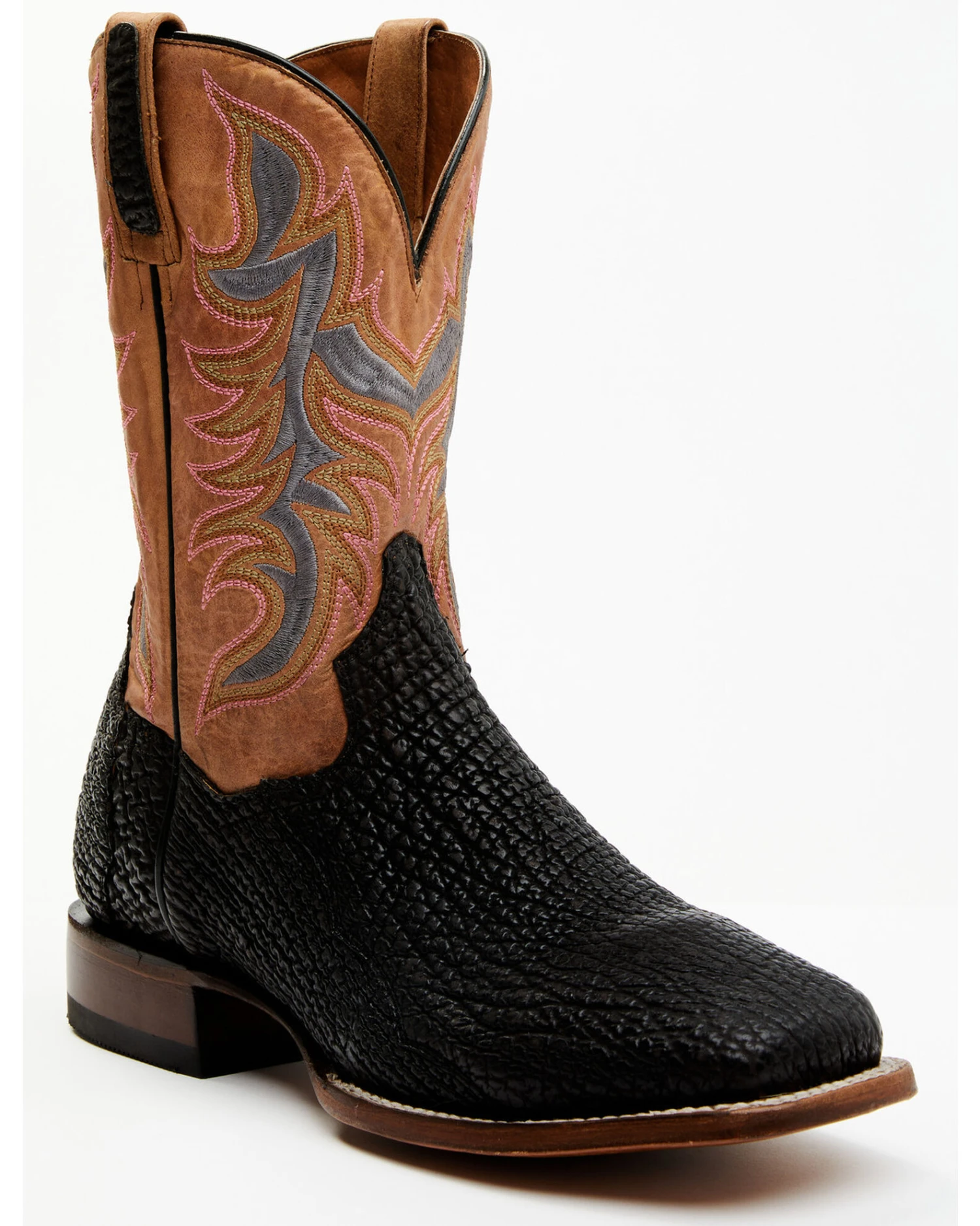 Dan Post Men's Exotic Shark Western Boots - Broad Square Toe 4 Dan Post Men's Exotic Shark Western Boots - Broad Square Toe - Image 2