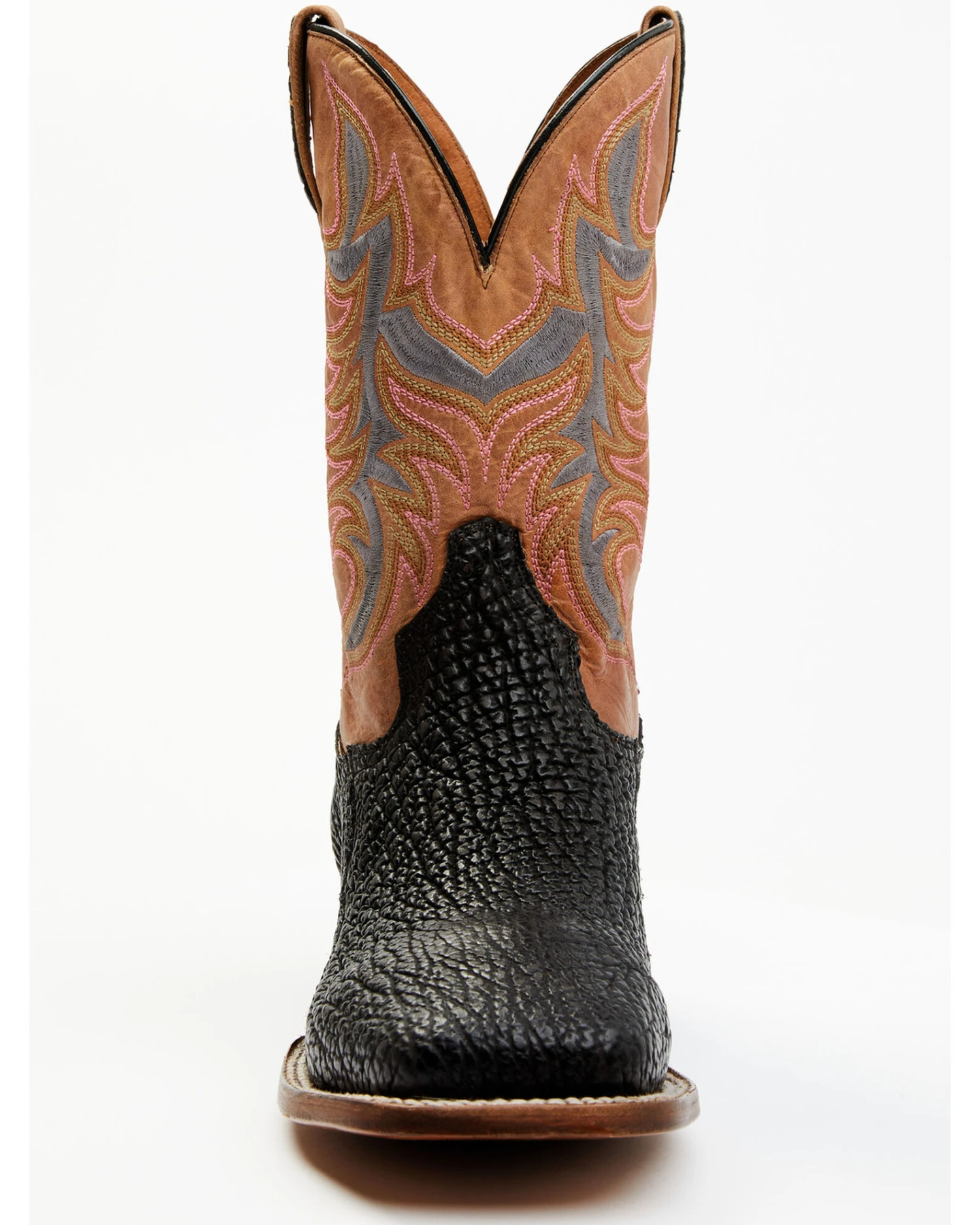 Dan Post Men's Exotic Shark Western Boots - Broad Square Toe 9 Dan Post Men's Exotic Shark Western Boots - Broad Square Toe - Image 7