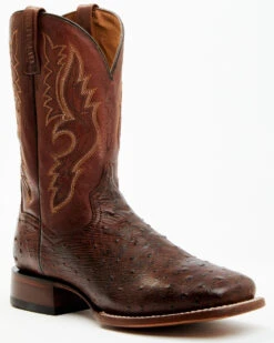Dan Post Men's Exotic Full Quill Ostrich Western Boots - Broad Square Toe 13 Dan Post Men's Exotic Full Quill Ostrich Western Boots - Broad Square Toe -Western Cowboy Equipment Store 2000381797 220 P1