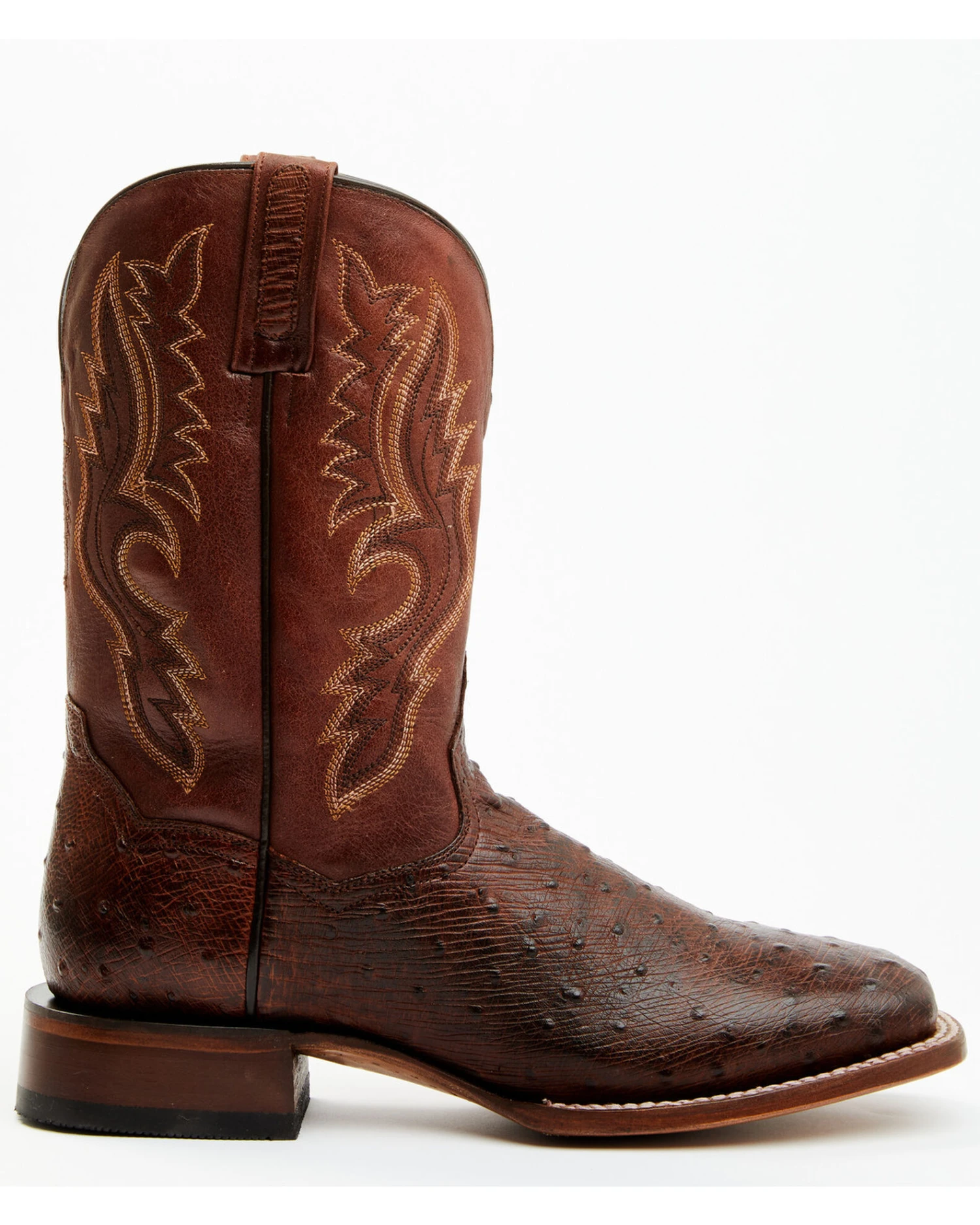 Dan Post Men's Exotic Full Quill Ostrich Western Boots - Broad Square Toe 9 Dan Post Men's Exotic Full Quill Ostrich Western Boots - Broad Square Toe - Image 7