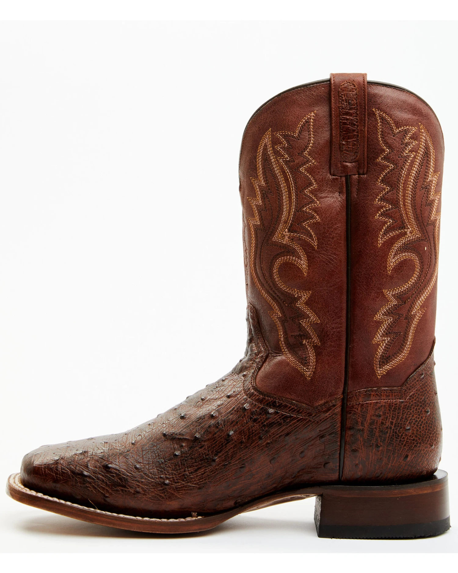 Dan Post Men's Exotic Full Quill Ostrich Western Boots - Broad Square Toe 8 Dan Post Men's Exotic Full Quill Ostrich Western Boots - Broad Square Toe - Image 6
