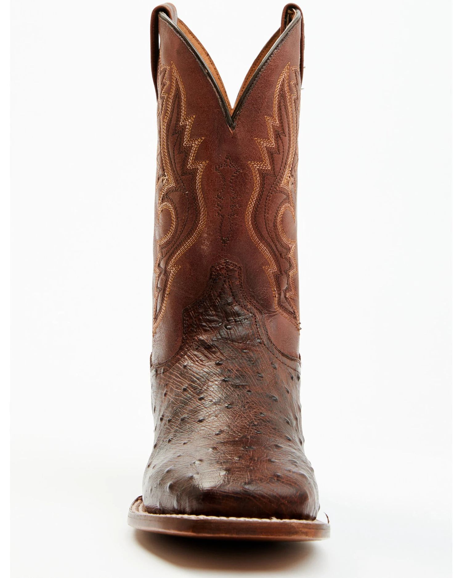 Dan Post Men's Exotic Full Quill Ostrich Western Boots - Broad Square Toe 3 Dan Post Men's Exotic Full Quill Ostrich Western Boots - Broad Square Toe
