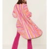 Free People Women's Pink Tiger Knit Duster 2 Free People Women's Pink Tiger Knit Duster -Western Cowboy Equipment Store 2000381823 650 P4