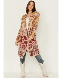Johnny Was Women's Floral Embroidered Selene Duster -Western Cowboy Equipment Store 2000382061 250 P1