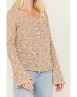 Idyllwind Women's Ranger Pointelle Henley Long Sleeve Shirt 7 Idyllwind Women's Ranger Pointelle Henley Long Sleeve Shirt -Western Cowboy Equipment Store 2000382998 104 P3