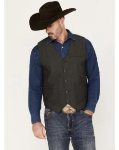 Moonshine Spirit Men's Drifter Herringbone Vest 8 Moonshine Spirit Men's Drifter Herringbone Vest -Western Cowboy Equipment Store 2000383183 020 P1