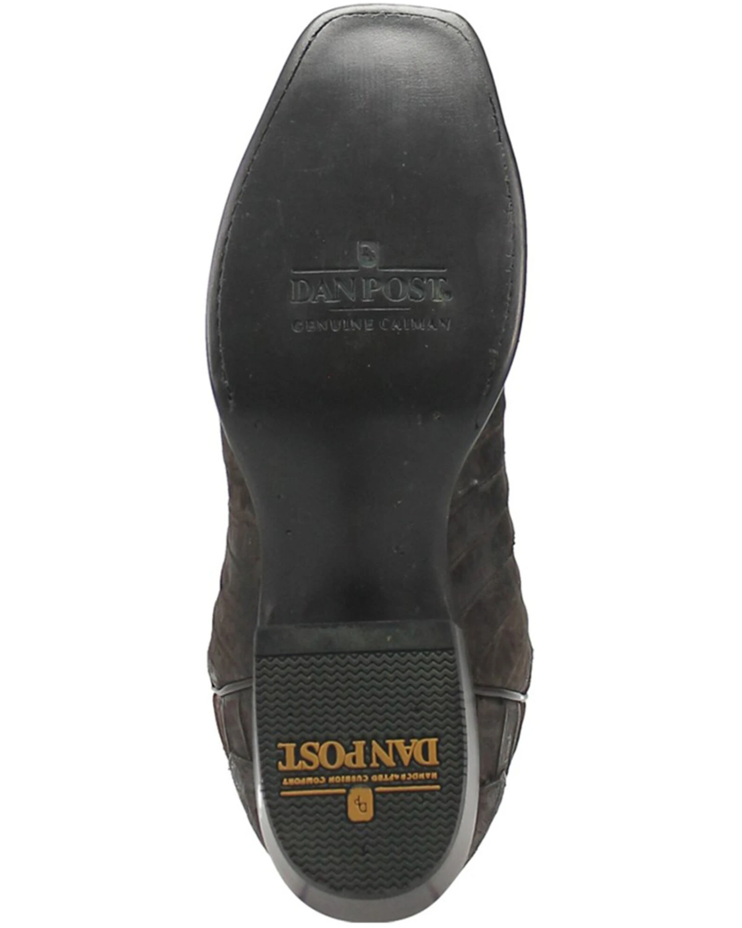 Dan Post Men's Socrates Exotic Caiman Tall Western Boots - Square Toe 4 Dan Post Men's Socrates Exotic Caiman Tall Western Boots - Square Toe - Image 2