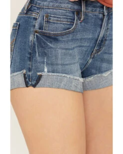 Idyllwind Women's Oakland Mid Rise Rebel Shorts 8 Idyllwind Women's Oakland Mid Rise Rebel Shorts -Western Cowboy Equipment Store 2000383276 414 P2