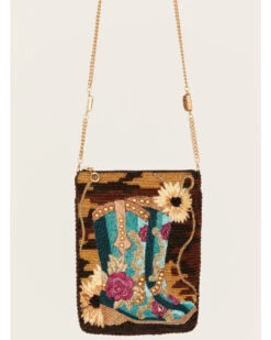 Mary Frances Kickin' Around Beaded-Boot Crossbody Mini Handbag 6 Mary Frances Kickin' Around Beaded-Boot Crossbody Mini Handbag -Western Cowboy Equipment Store 2000383453 200 P2