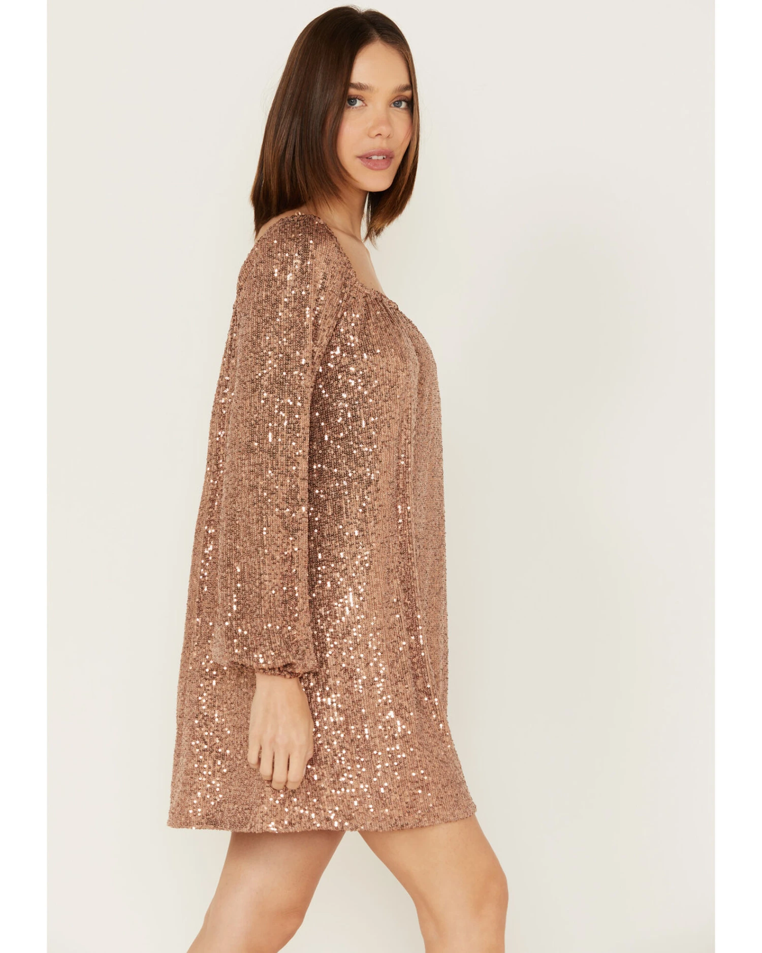 Sadie & Sage Women's Inferno Sequin Mini Dress 4 Sadie & Sage Women's Inferno Sequin Mini Dress - Image 2