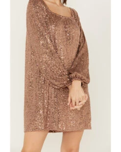 Sadie & Sage Women's Inferno Sequin Mini Dress 9 Sadie & Sage Women's Inferno Sequin Mini Dress -Western Cowboy Equipment Store 2000383479 295 P3