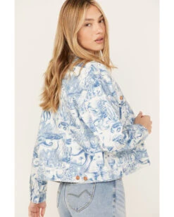 Wrangler Women's Heritage Nautical Cut Off Jacket 9 Wrangler Women's Heritage Nautical Cut Off Jacket -Western Cowboy Equipment Store 2000383488 900 P4