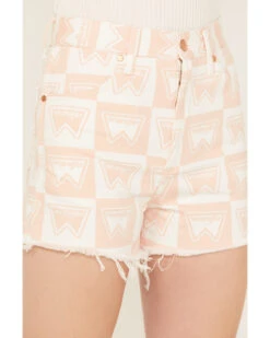 Wrangler Women's Signature Print High Rise Festival Shorts 8 Wrangler Women's Signature Print High Rise Festival Shorts -Western Cowboy Equipment Store 2000383494 840 P2
