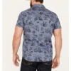 Pendleton Men's Laramie Cowboy Print Short Sleeve Snap Western Shirt 1 Pendleton Men's Laramie Cowboy Print Short Sleeve Snap Western Shirt -Western Cowboy Equipment Store 2000383552 400 P4