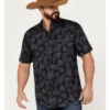 Cinch Men's ARENAFLEX Hawaiian Short Sleeve Button Down Shirt 2 Cinch Men's ARENAFLEX Hawaiian Short Sleeve Button Down Shirt -Western Cowboy Equipment Store 2000383897 001 P1