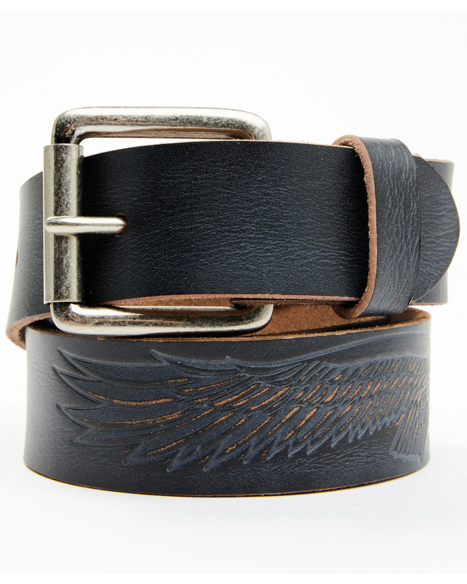 Brothers & Sons Men's Tooled Flying Eagle Belt 4 Brothers & Sons Men's Tooled Flying Eagle Belt - Image 2