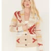 Pendleton Women's Multicolored Print Taos Graphic Cardigan -Western Cowboy Equipment Store 2000384696 110 P1