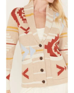 Pendleton Women's Multicolored Print Taos Graphic Cardigan -Western Cowboy Equipment Store 2000384696 110 P3