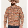 Rock & Roll Denim Men's Southwestern Print Hooded Sweatshirt 1 Rock & Roll Denim Men's Southwestern Print Hooded Sweatshirt -Western Cowboy Equipment Store 2000385202 280 P1