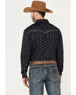Cowboy Hardware Men's Skull Print Long Sleeve Snap Western Shirt 8 Cowboy Hardware Men's Skull Print Long Sleeve Snap Western Shirt -Western Cowboy Equipment Store 2000385253 001 P4