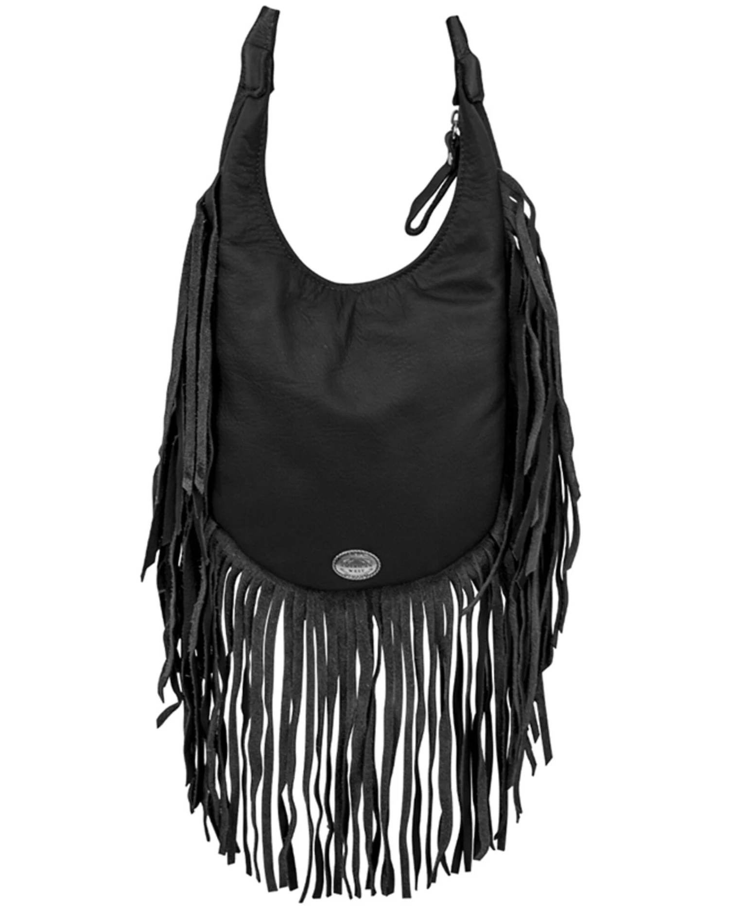 American West Women's Studded Fringe Crossbody 4 American West Women's Studded Fringe Crossbody - Image 2