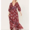 Free People Women's Golden Hour Floral Print Maxi Dress 1 Free People Women's Golden Hour Floral Print Maxi Dress -Western Cowboy Equipment Store 2000385491 646 P1