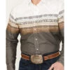 Roper Men's Vintage Border Long Sleeve Western Snap Shirt -Western Cowboy Equipment Store 2000385758 020 P3